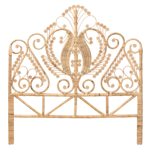 Bay Isle Home Lovingston Rattan Headboard Wayfair